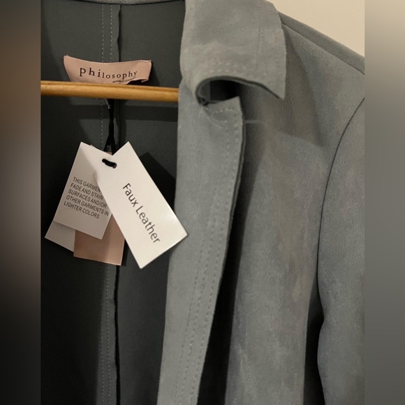 SOLD | Philosophy - Republic Clothing
Faux Leather Coat - Picture 3 of 5